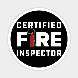 Certified Fire Inspector Magnet